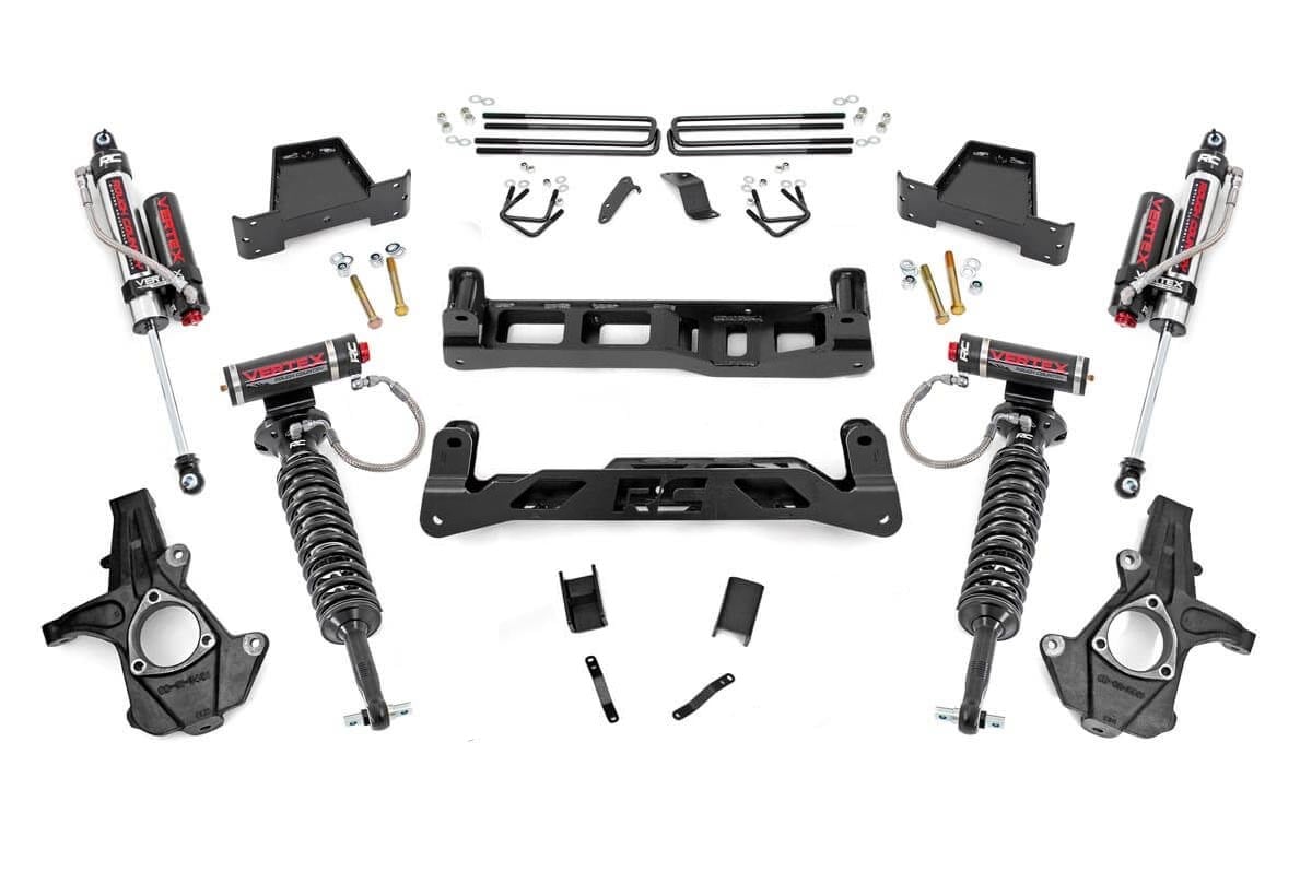 GMC Sierra 1500 Suspension Lift Kit - Rough Country - Vertex - '07-'13
